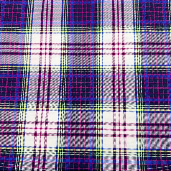 Burberry Purple Multi Wrap Skirt Swimsuit Coverup - Picture 6 of 9